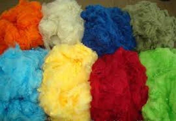 Polyester Staple Fibre dyed